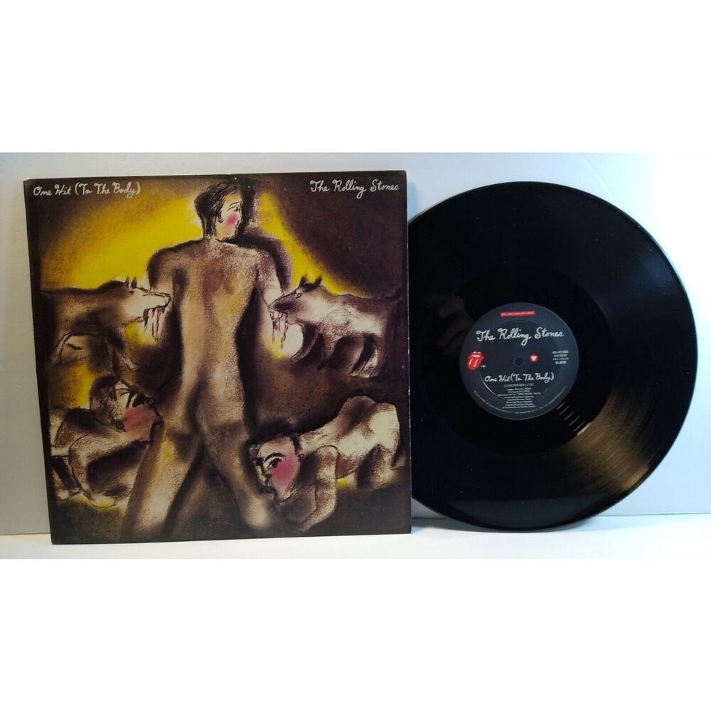 The Rolling Stones One Hit To The Body 12" Mix Vinyl Record Pop Rock '86 PROMO